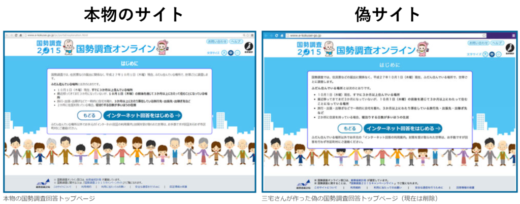 国勢調査　サイト